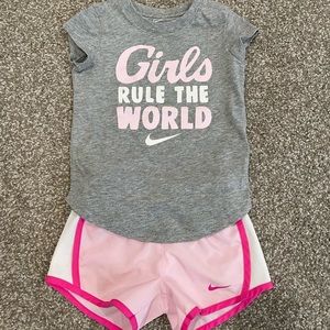 Toddler girls Nike outfit 💗